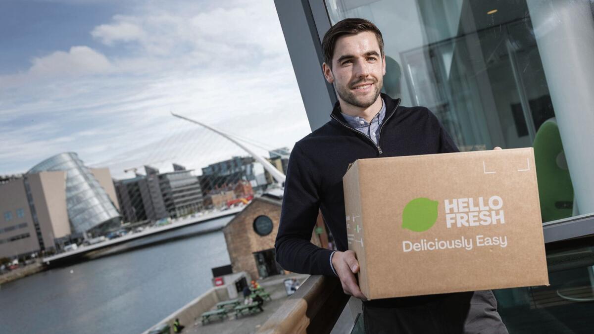 Recipe box company HelloFresh launches delivery service in Ireland