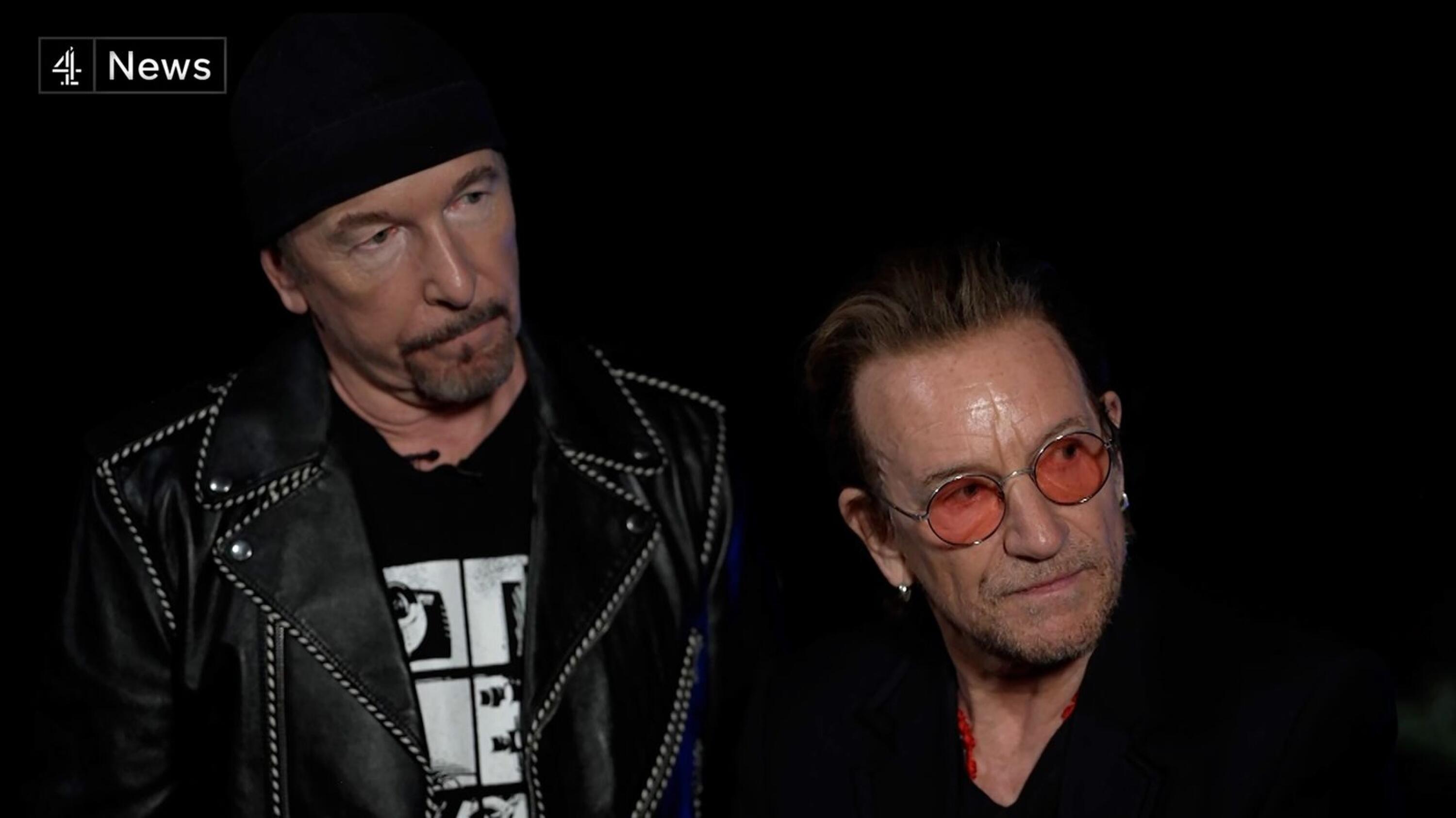 U2 salute Larry Mullen as Las Vegas residency begins