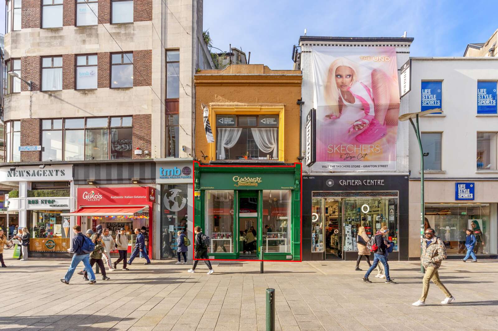 Claddagh jewellers grafton street store