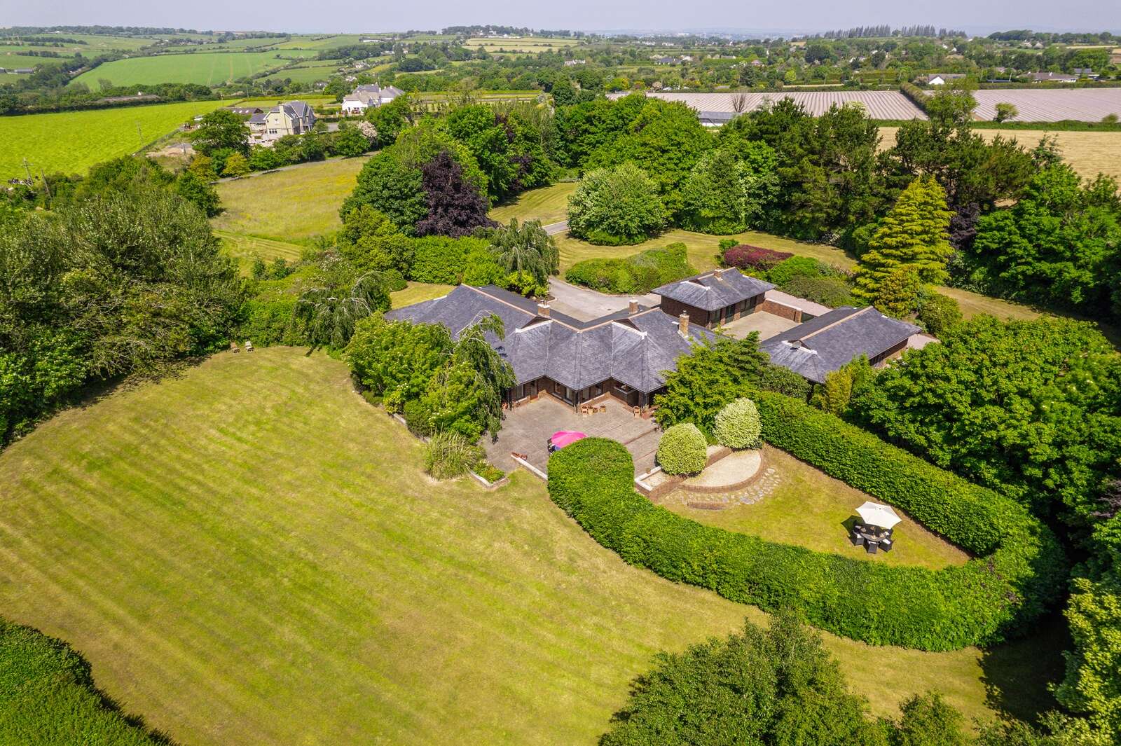Secluded elegance Monkstown marvel boasts Cork harbour views and acres