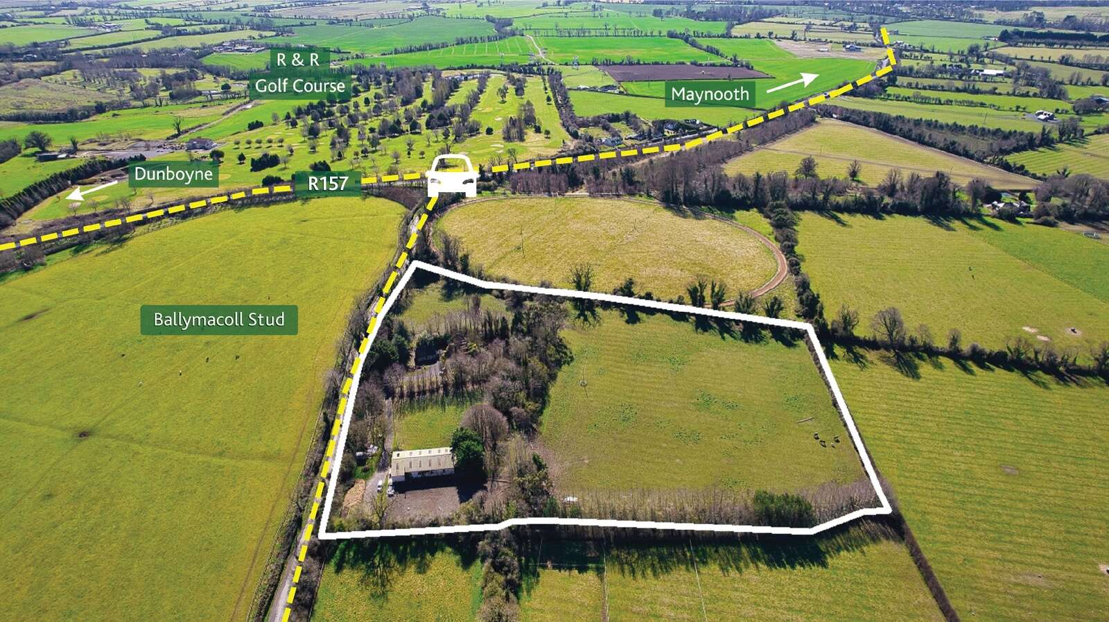 Dunboyne site with equestrian potential and resi planning to go under ...