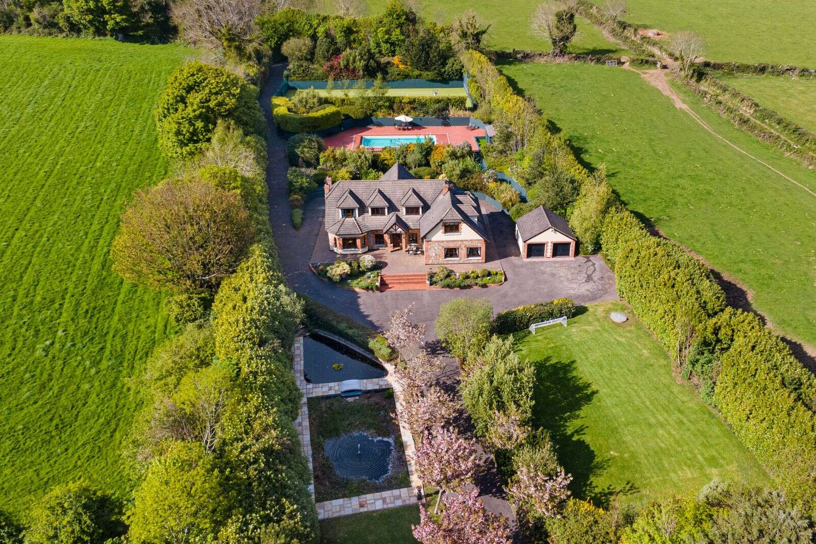 Anyone for tennis? Dublin 18 home with its own court on offer for €2m