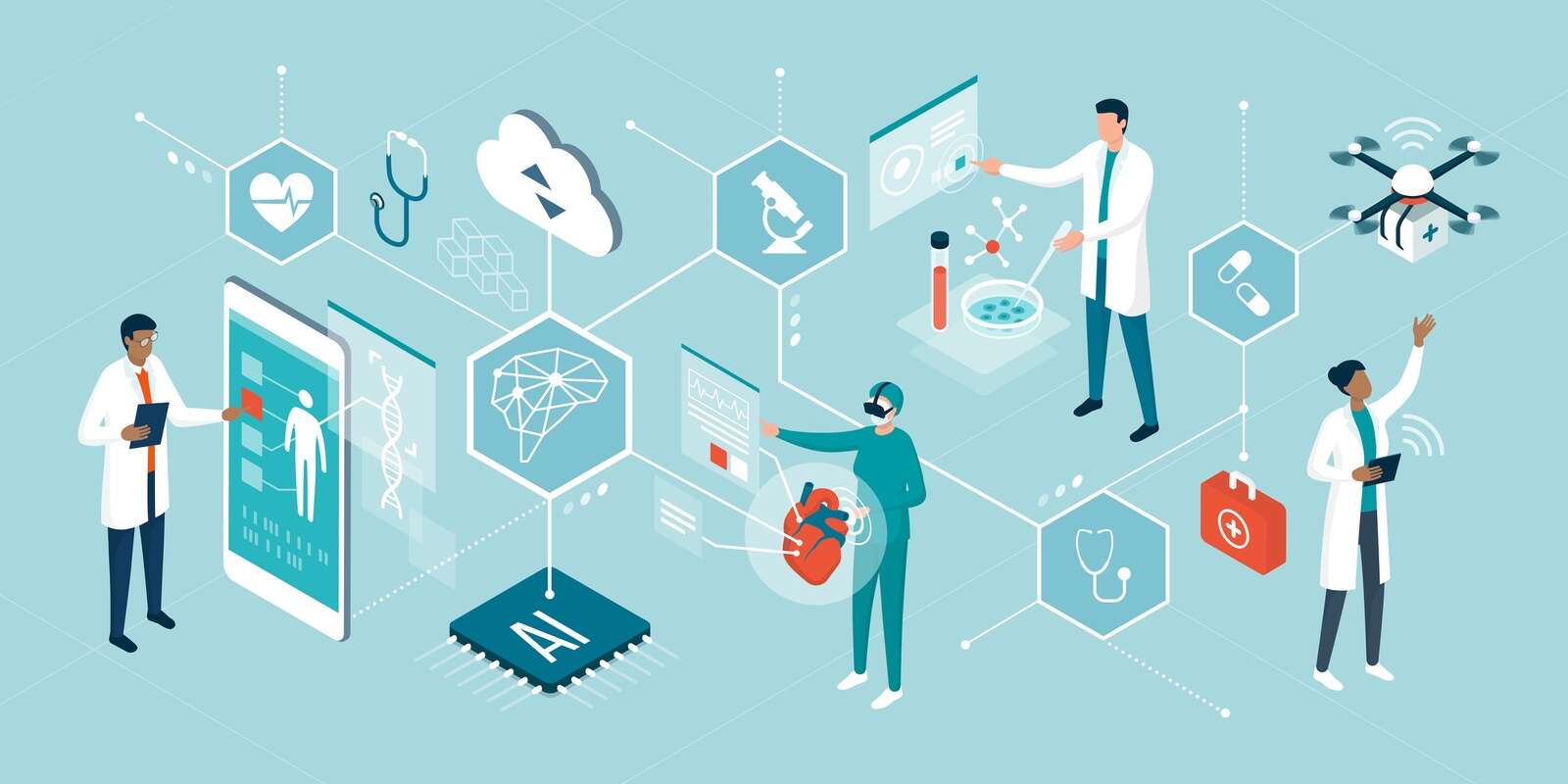 Company develops innovative healthcare solutions with data-driven AI