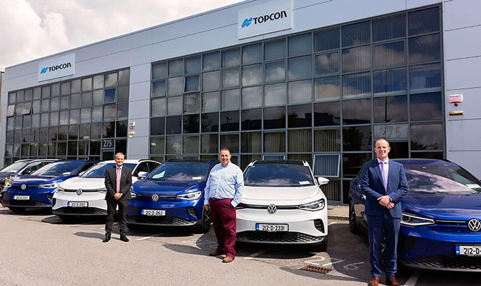Driving sustainability: Topcon Positioning Ireland goes electric ...