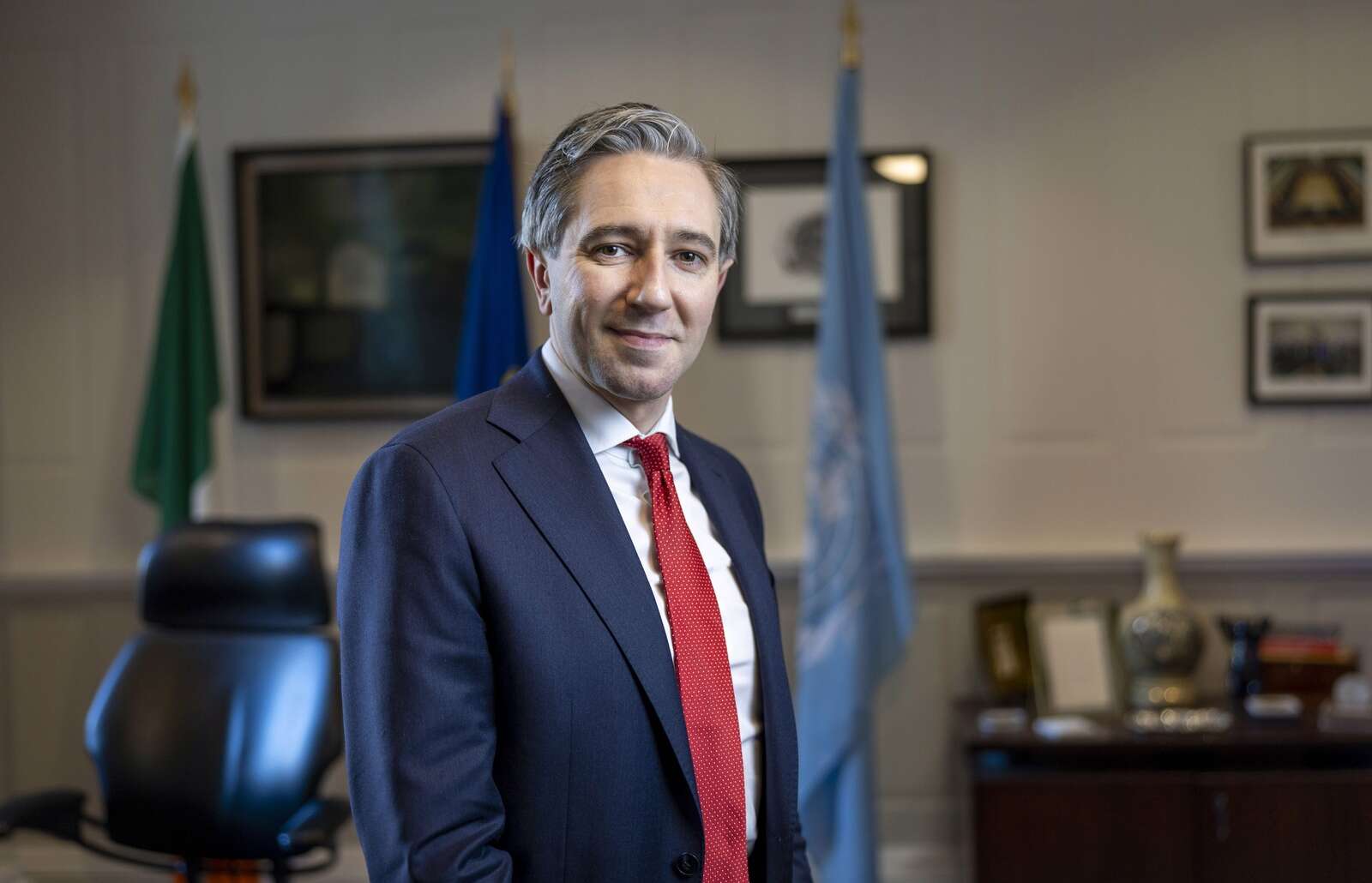 Harris ‘can’t see a scenario’ in which Ireland joins Trump’s peace board