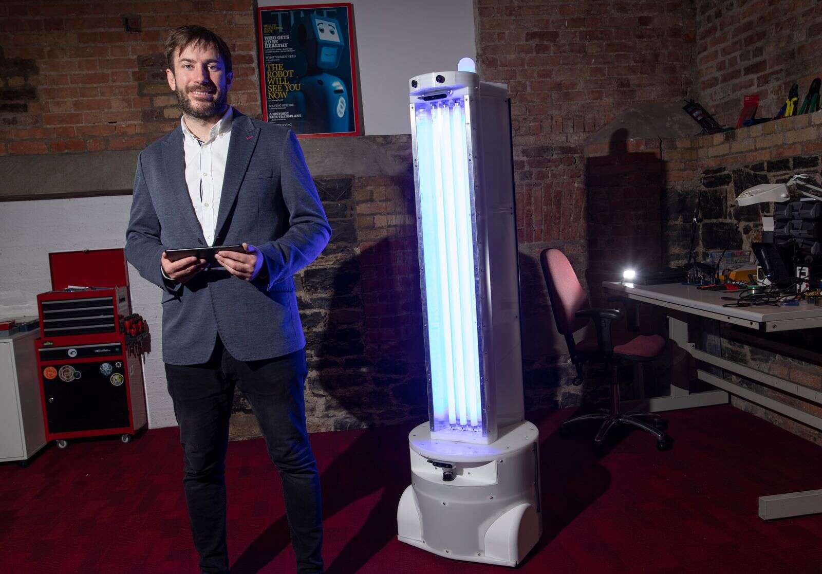 Akara Robotics disinfection robot units join UK hospital workforce ...