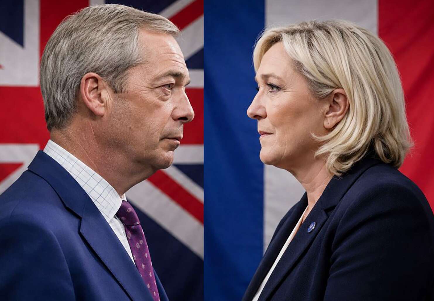 Farage and Le Pen are in the hunt for power, but only one of them stands a chance